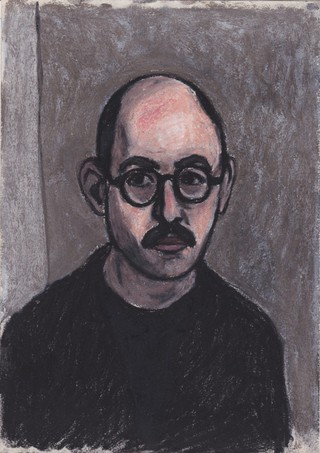 untitled, 2024, pastell on paper, 30 x 21 cm